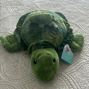 Green Plush Turtle Toy